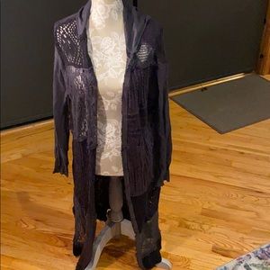 Free people long cardigan